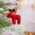 thumbnail image 1 of ToyKingdee Christmas Felt Wool Decorations Cute Hanging Ornaments for Tree Colors Handmade Holiday Present Accessories, 1 of 6