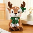 thumbnail image 1 of ToyKingdee Christmas Reindeer Stuffed Animals Plush Toys, Cute Santa Deer Elk Toys Decor, Soft Christmas Stuffed Reindeer Plushies Gifts, Holiday Xmas Deer Room Decorations, 1 of 6