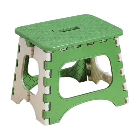ToyKingdee Collapsible Plastic Step Stool with Non-Slip Surface, Portable Folding Stool for Home, Kitchen and Outdoor Activities