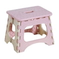 thumbnail image 1 of ToyKingdee Collapsible Plastic Step Stool with Non-Slip Surface, Portable Folding Stool for Home, Kitchen and Outdoor Activities, 1 of 6