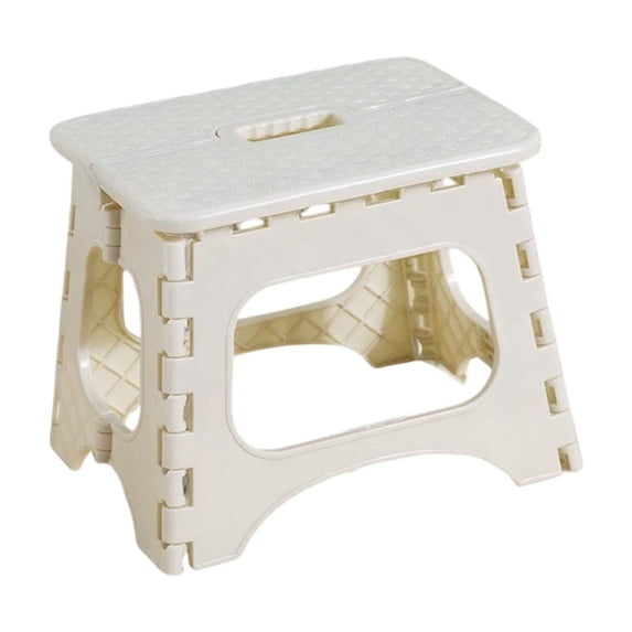 ToyKingdee Collapsible Plastic Step Stool with Non-Slip Surface, Portable Folding Stool for Home, Kitchen and Outdoor Activities