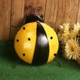 thumbnail image 1 of ToyKingdee Colorful Cute Metal Ladybugs Garden Wall Art Decorative Yard Decorations Outdoor Lawn Wall Sculptures, 1 of 2