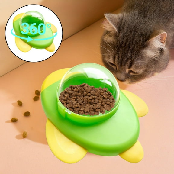 ToyKingdee Dog Puzzle Toy, Pet Slow Feeder Toys Detachable Interactive Cat Toys with Suction Cup for Dogs Cats Playing Training