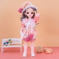 thumbnail image 1 of ToyKingdee Dolls Ball Jointed Doll Joint Doll Smart with Clothes Anime, 1 of 6
