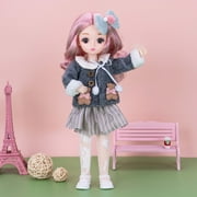 ToyKingdee Dolls Ball Jointed Doll Joint Doll Smart with Clothes Anime
