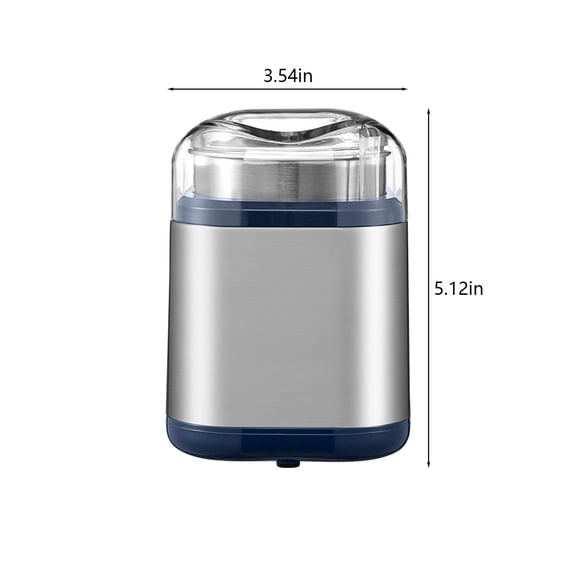 ToyKingdee Electric Coffee & Spice Grinder with Dual Stainless Steel Blades, Versatile Mill for Coffee Beans, Grains, Herbs and Spices