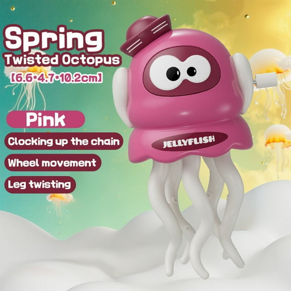 ToyKingdee Electric Crawling Octopus Toy – Dancing Octopus Toy, Fun Electric Octopu Toys, Creative Action Movement