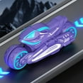 thumbnail image 1 of ToyKingdee Electric Motorcycle Vehicle Toys Luminous Lights, Music, Driving Deformation & 360° Rotation Birthday Gifts, 1 of 6
