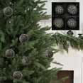 thumbnail image 1 of ToyKingdee Farmhouse Ball Ornaments Distressed Metal Glass Ball Vintage Style Christmas Balls Retro Glass Ornaments for Christmas Tree, 1 of 6