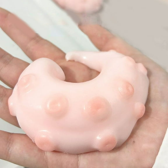 ToyKingdee Fashionable Sturdy Silicone Squeeze Mold for Tool Chocolate Candy Cake Soap Crafting Home Decoration