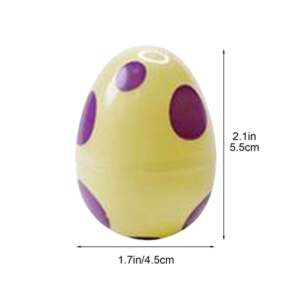 ToyKingdee Fillable Plastic Easter Eggs, Versatile Decorations for Easter Egg Hunts, Party Favors & Spring Celebrations