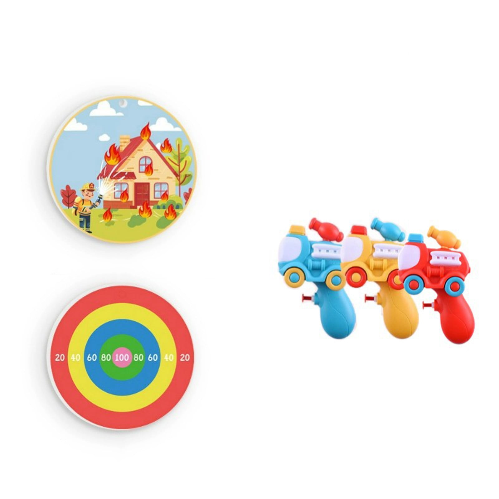 ToyKingdee Firefighter Temperature-Sensing Fire-Fighting Water Spray ...