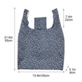 thumbnail image 1 of ToyKingdee Foldable Eco-Friendly Waterproof Shopping Tote Bag, Reusable Grocery Bag with Reinforced Handles for Travel & Daily Use, 1 of 6