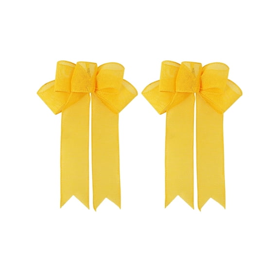 ToyKingdee Handmade Imitation Linen Bow Party Decorations for Weddings, Christmas, Birthdays & Home Parties