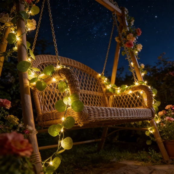 ToyKingdee Hanging Egg Rattan Chair, Waterproof Artificial Vine Swing for Patio, Garden, and Balcony Decor