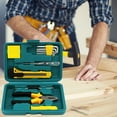 thumbnail image 1 of ToyKingdee Household Repair Tool Kit,Portable Hardware Tool Set in Lockable Handy Toolbox for Repair Maintenance and DIY at Home Dormitory Office, 1 of 6