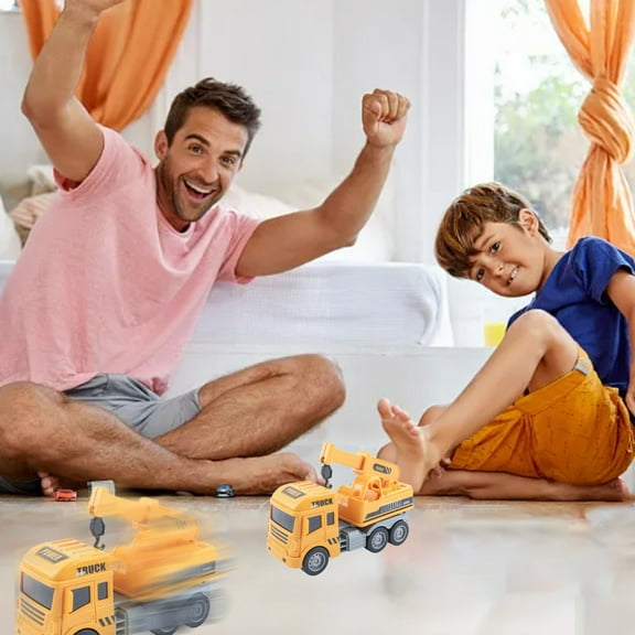 ToyKingdee Inertia Engineering Vehicle Toy Simulation Model Educational Toy Crane