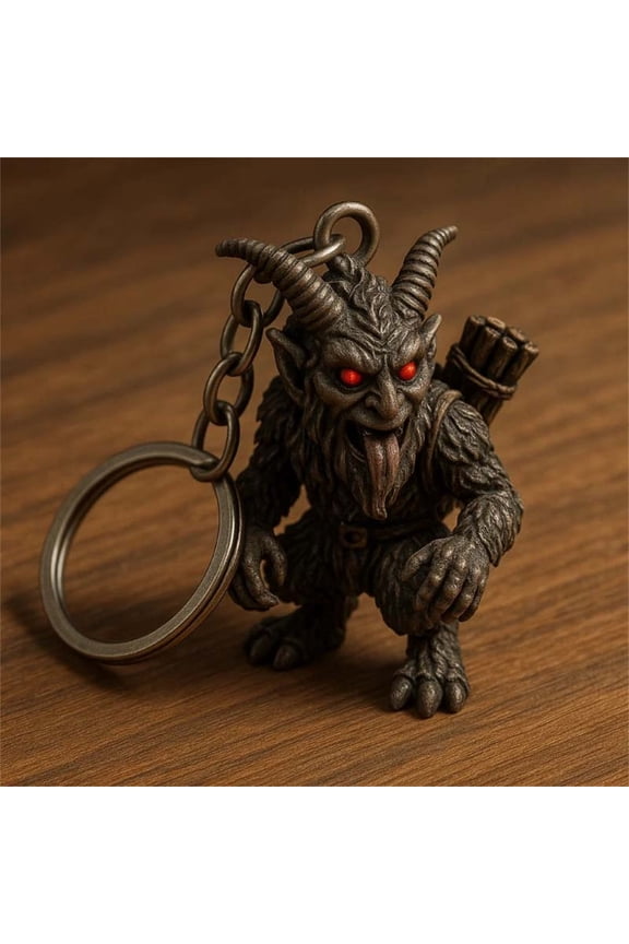 Keychain, Horror Figurine Gothic Ornament, Folklore Mythology Theme, Spooky Prop and Decor, Holiday Gifts