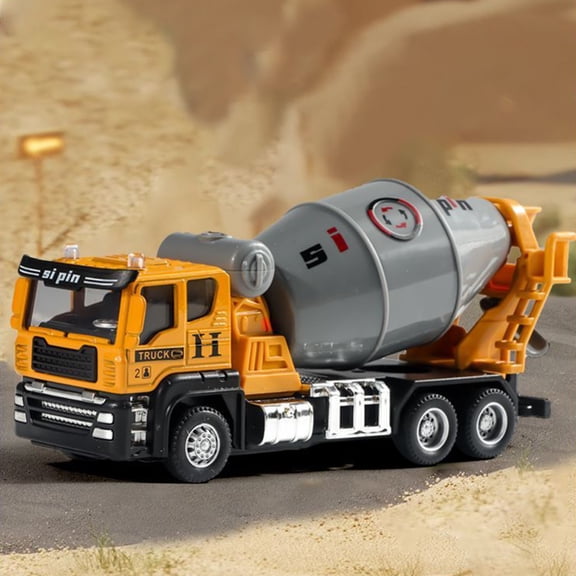 ToyKingdee Large Construction Toy – 1:40 Alloy Simulation Model, Realistic Lights & Sounds, Educational Engineering Vehicle