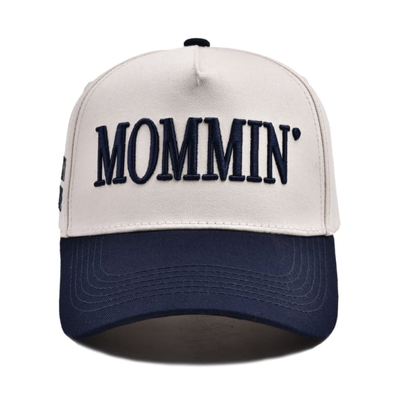 ToyKingdee MOMMIN' Embroidered Baseball Cap - Stylish Casual Hat for Everyday Wear and Thoughtful Gift for Moms