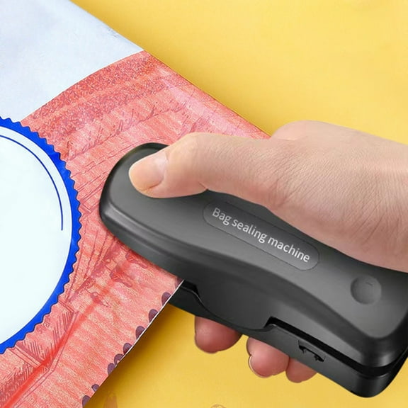 ToyKingdee Mini Bag Sealer, 2 in 1 Heat Sealer&Cutter, Rechargeable USB C Bag Sealer Heat Seal Machine with Magnet, Portable Resealer Machine Sealer for Plastic Bags