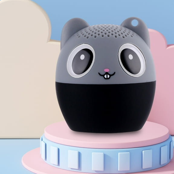 ToyKingdee Mini Bluetooth Animal Wireless Speaker with True Wireless Stereo Technology – Pair with Another TWS Pet for Powerful Rich Room-Filling Sound