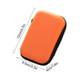 thumbnail image 1 of ToyKingdee Mini Hard Shell Zipper Storage Case, Protective Organizer for Earphones, Cards and Small Electronic Accessories, 1 of 5
