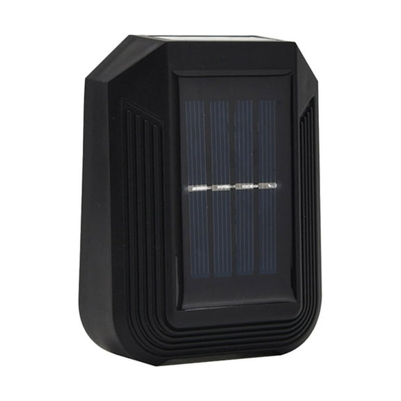 ToyKingdee Modern Up-Down Illuminate Solar Wall Light, Decorative Outdoor Solar Lamp for Garden, Porch & Patio Security Lighting