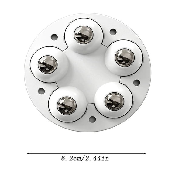 ToyKingdee Multi-Directional Ball Caster Base, Furniture Moving Accessory for Effortless Relocation
