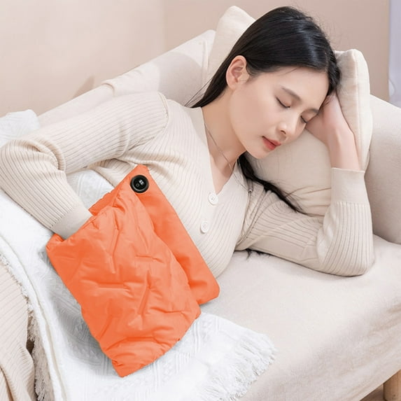 ToyKingdee Rechargeable Hand Warmer Muff, 3-Speed Heating & Far Infrared Heat, Portable Electric Warmer with Digital Display for Outdoor Winter Use