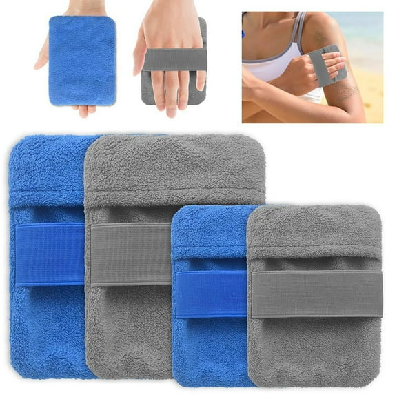 ToyKingdee Sand Remover for Beach, Talc-Free Beach Vacation Essentials Skin-Friendly Sand Removal Bags Vacation Camping Must Haves