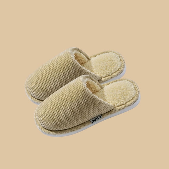 ToyKingdee Slippers for Women, Warm Memory Foam Comfy House Slippers with Anti-Skid Rubber Sole for Indoor and Outdoor