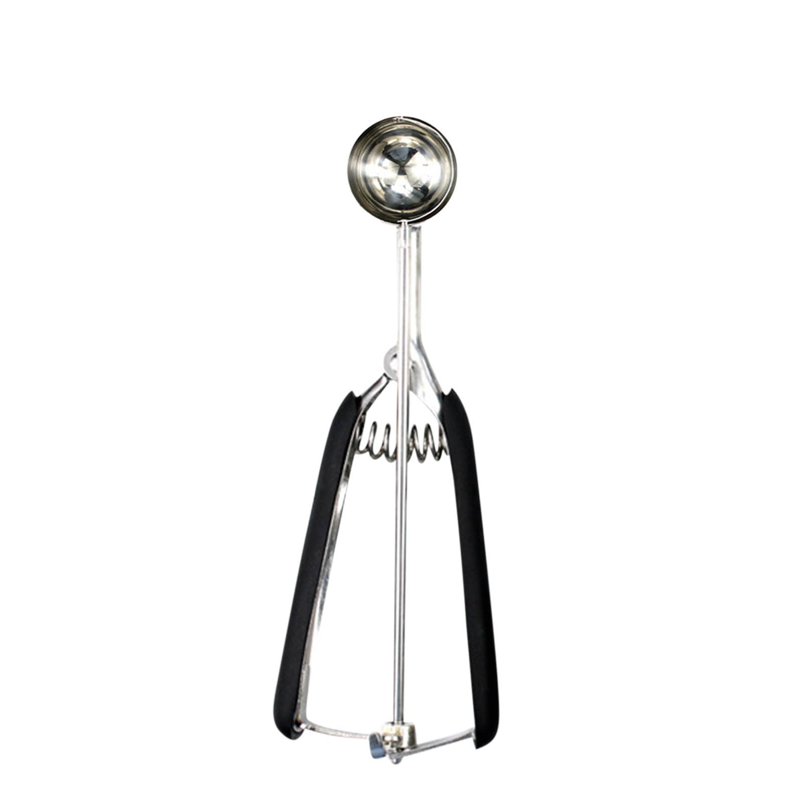 ToyKingdee Stainless Steel Trigger Release Cookie Scoop, Multifunctional Portioner for Ice Cream, Baking and Food Prep