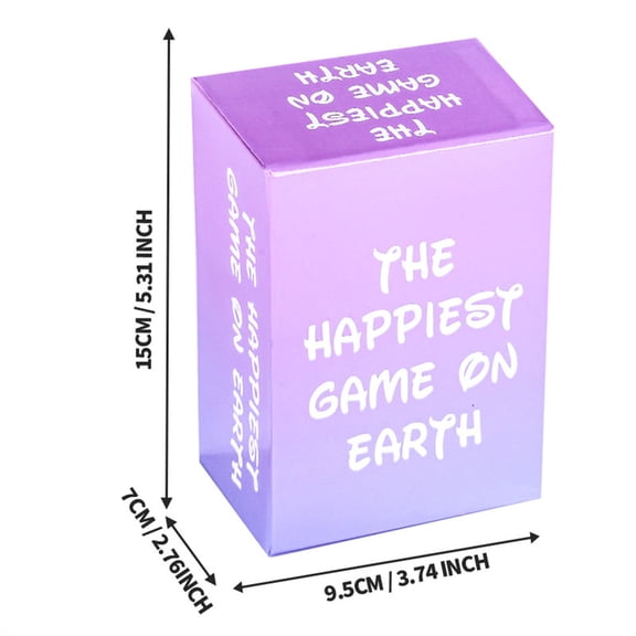 ToyKingdee The Happiest Game on Earth - Interactive Family & Party Tabletop Game for All Ages