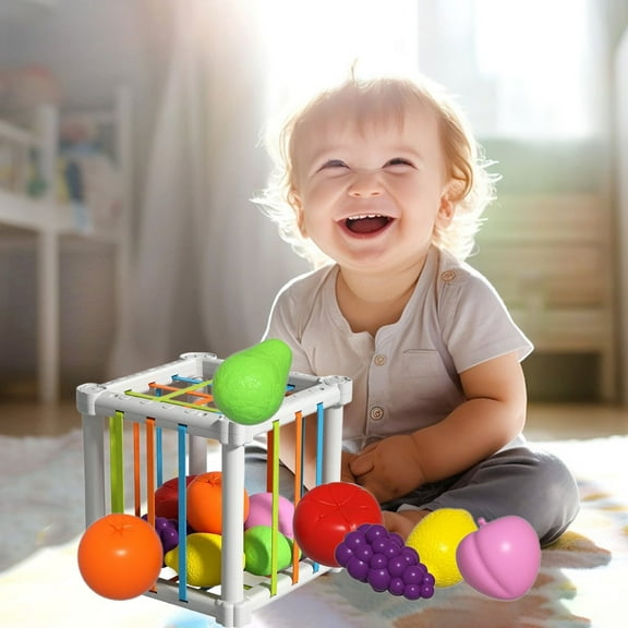 ToyKingdee Toys, Cube & Sensory Shape Blocks,Birthday Gifts for Learning