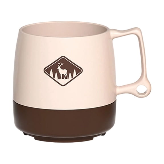 ToyKingdee Vintage Outdoor Portable Camping Cup, Eco-Friendly Coffee & Tea Mug for Picnics & Adventures