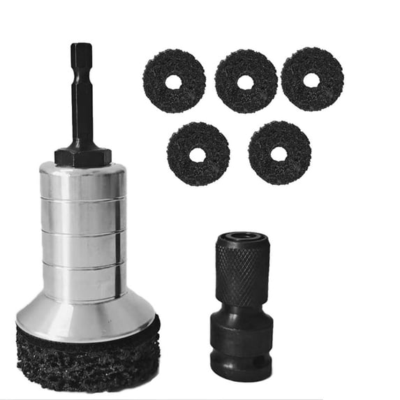 ToyKingdee Wheel Brake Hub Cleaning Disc,Hub Cleaner Resurfacing Tool Brush Iron for Dust Remover Wheel Stud Cleaner Automotive Tools