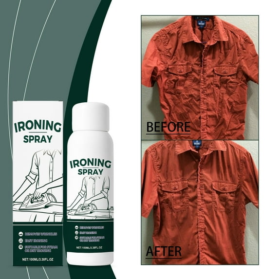 ToyKingdee Wrinkle Releaser Spray | All In One Wrinkle Release Spray, Odor Eliminator, Static Remover | Fabric Refresher & Ironing Aid for Clothes