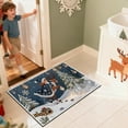 thumbnail image 1 of ToyKingdee Xmas Front Door Mat Outside Entrance, Christmas Door Mats for Entryway, Low Profile Welcome Mat Entry Doormats for Kitchen/Bathroom, 1 of 6