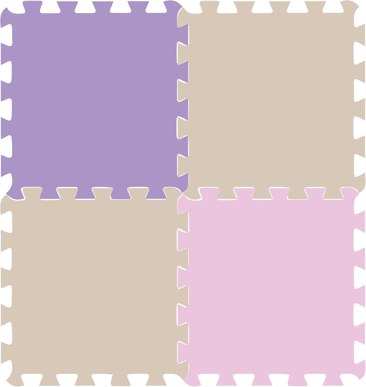 ToyVelt Foam Puzzle Floor Mat for Kids – 32 Tiles MultiColor ...