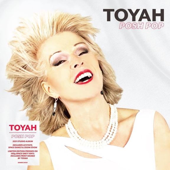 Toyah - Posh Pop [Signed, Limited 180-Gram Space Grey Colored Vinyl] - Music & Performance