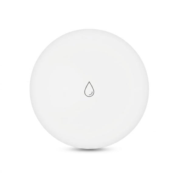 Toyanc Wireless Zigbee Smart Water Leak Sensor Flood Detector with Built in 55dB Alarm IP54 Water Resistant 1 Pack