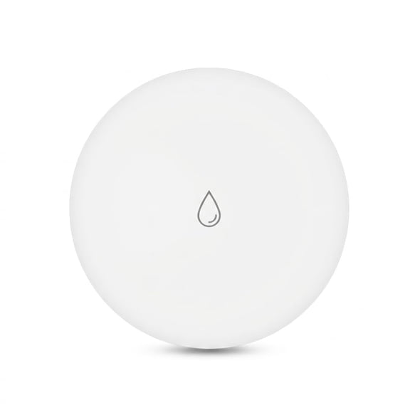 Toyanc Tuya ZigBee Smart Water Leak Sensor, Wireless Flood Detector with 55dB Built-in Alarm, IP54 Water-Resistant, Hub Required