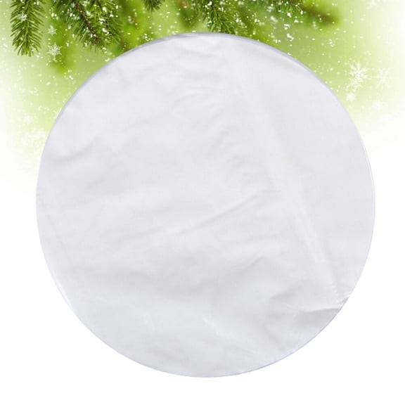Toyandona 1-Pack Double-Sided Silicone Coated Baking Paper Round White Kitchen Liner for Oven and Food Preparation