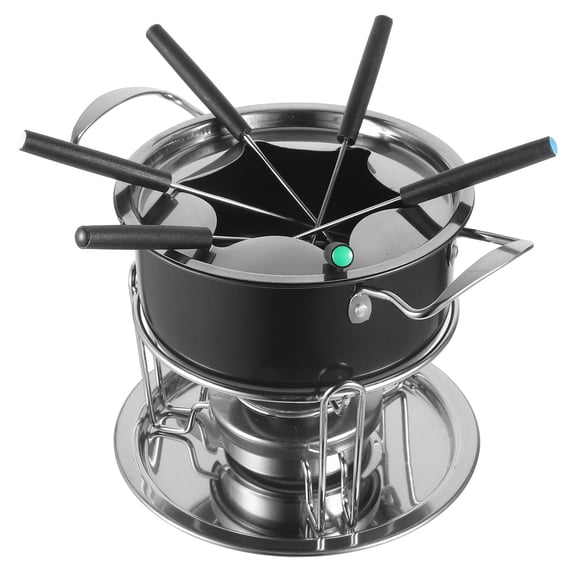 Toyandona 1 Set Chocolate Fondue Maker Stainless Steel for Home Use Baking Tool