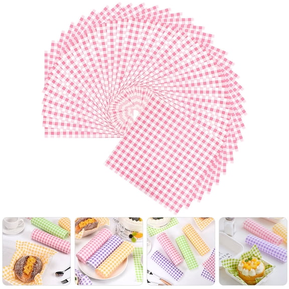 Toyandona Baked Goods Packaging Paper Food Wrap Paper Sheets
