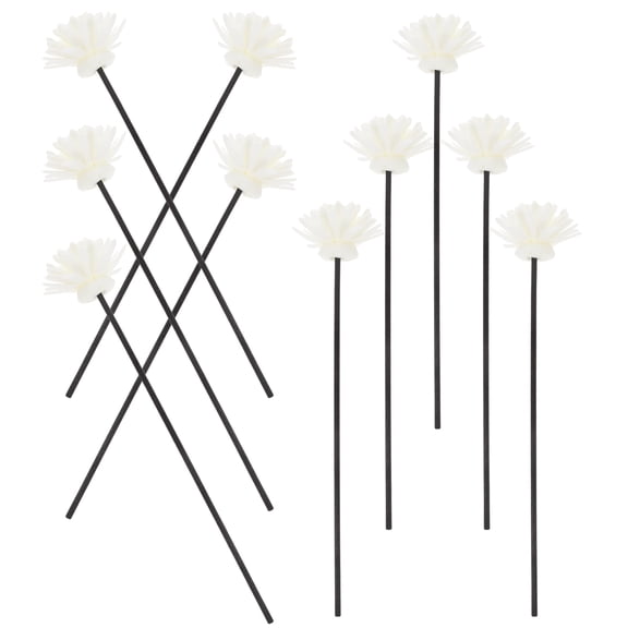 Toyandona Elegant Reed Diffuser Sticks, Black, Strong Volatility, Suitable for Home