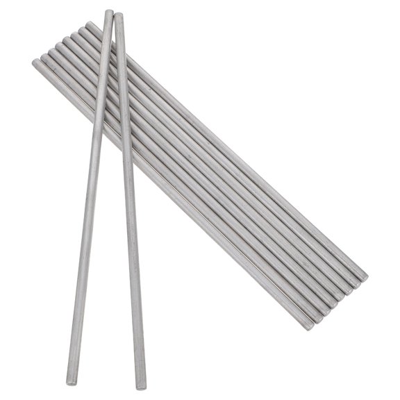 Toyandona 10Pcs High Thermal Conductivity Aluminum Rods for Stem Physics and Science Fair Projects