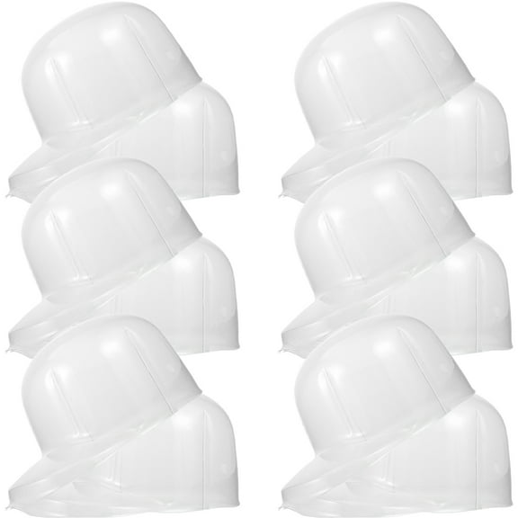 Toyandona 12pcs Baseball Cap Storage Holder Hat Rack Transparent Hat Display Men Women Clothing Shop