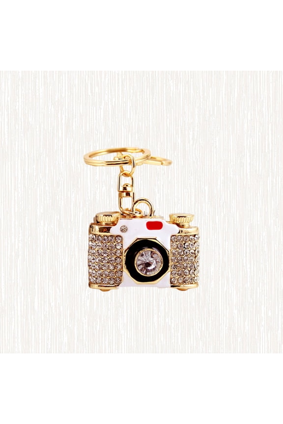 1Pack Retro Keychain Camera Multi Handbag Decoration for Daily Use